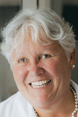 A portrait of clinical professor Jean Coffey.
