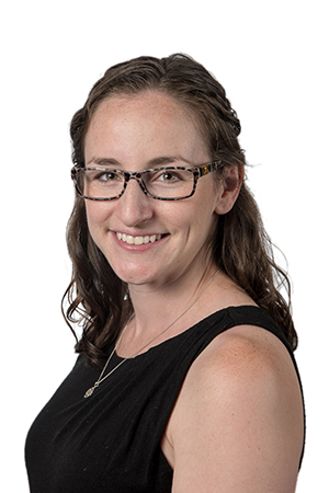 A portrait of assistant professor Eileen Condon.